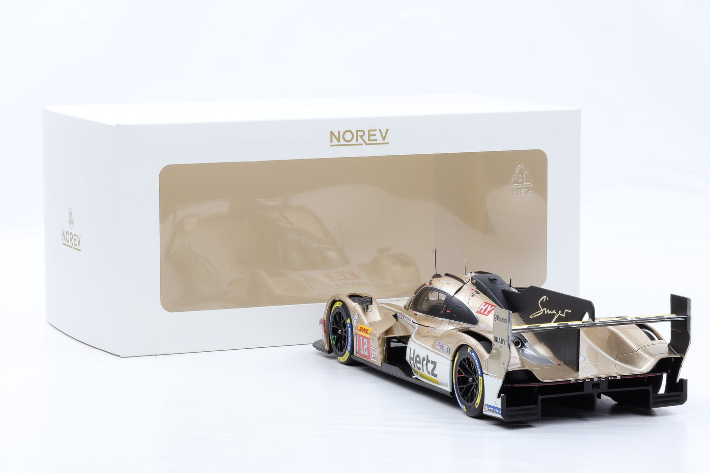 1:18 Norev Porsche 963 Hertz Team Jota #12 Spa 6h 2024 Winner Stevens Ilott