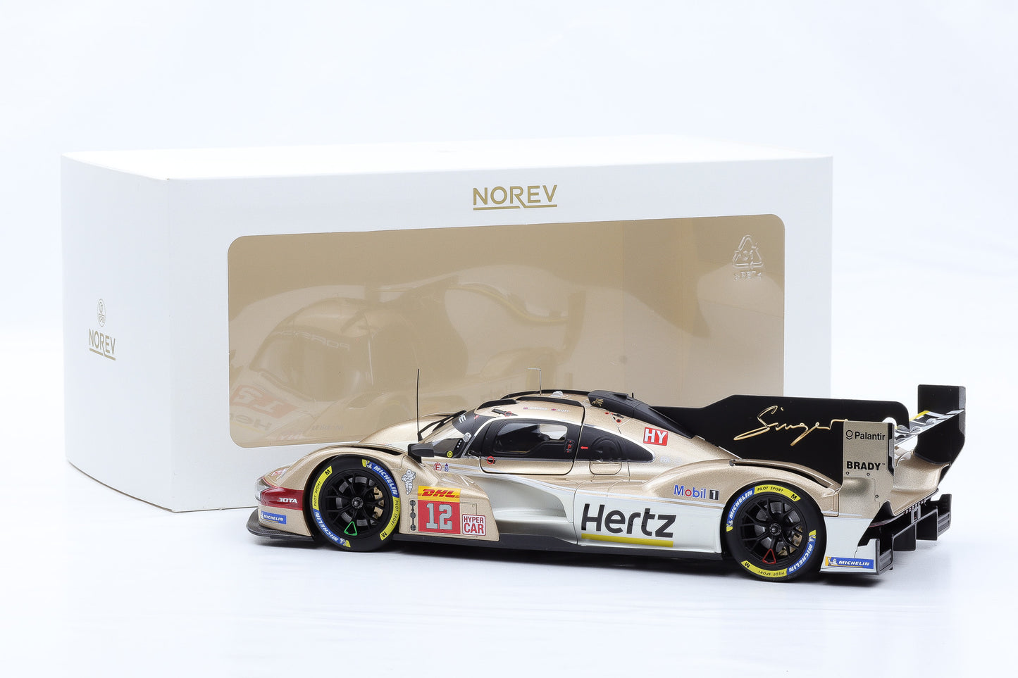 1:18 Norev Porsche 963 Hertz Team Jota #12 Spa 6h 2024 Winner Stevens Ilott