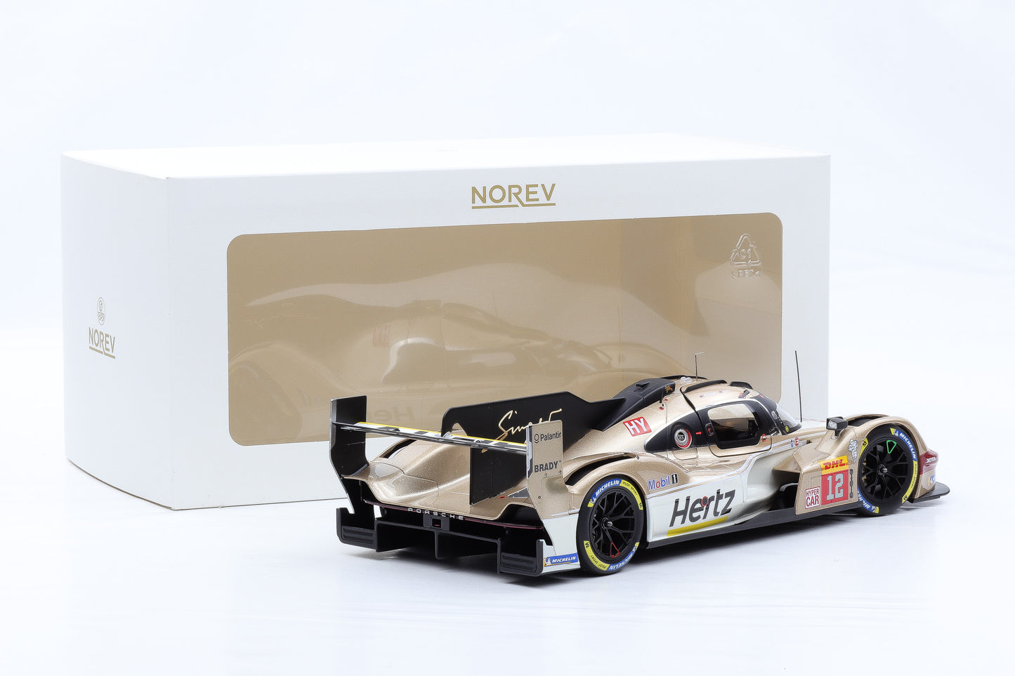 1:18 Norev Porsche 963 Hertz Team Jota #12 Spa 6h 2024 Winner Stevens Ilott