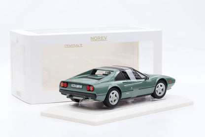 1:18 Norev Ferrari 308 GTS Quattrovalvole verde medico Spider Targadach 1982
