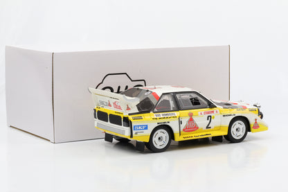 1:18 AUDI S1 E2 Quattro Rallye WM 1986 Gr.B Monte Carlo #2 Röhrl Ottomobile OT062B