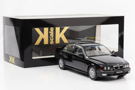 1:18 BMW BMW 528i E39 Limousine 1995 schwarz metallic KK Scale diecast