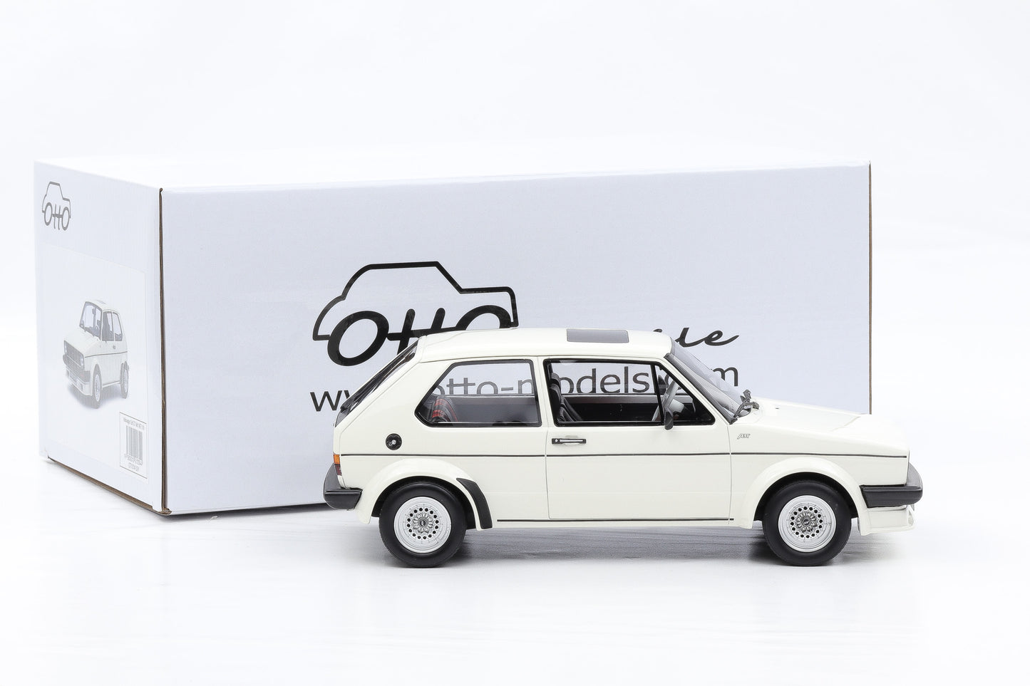 1:18 Ottomobile VW Volkswagen Golf I GTI MK1 ABT weiss 1982 OT1014