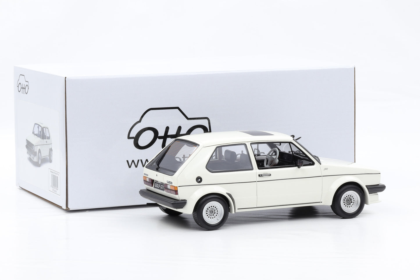 1:18 Ottomobile VW Volkswagen Golf I GTI MK1 ABT weiss 1982 OT1014