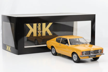 1:18 Ford Taunus L Coupe 1971 ocher 1:18 KK-Scale diecast KKDC181001