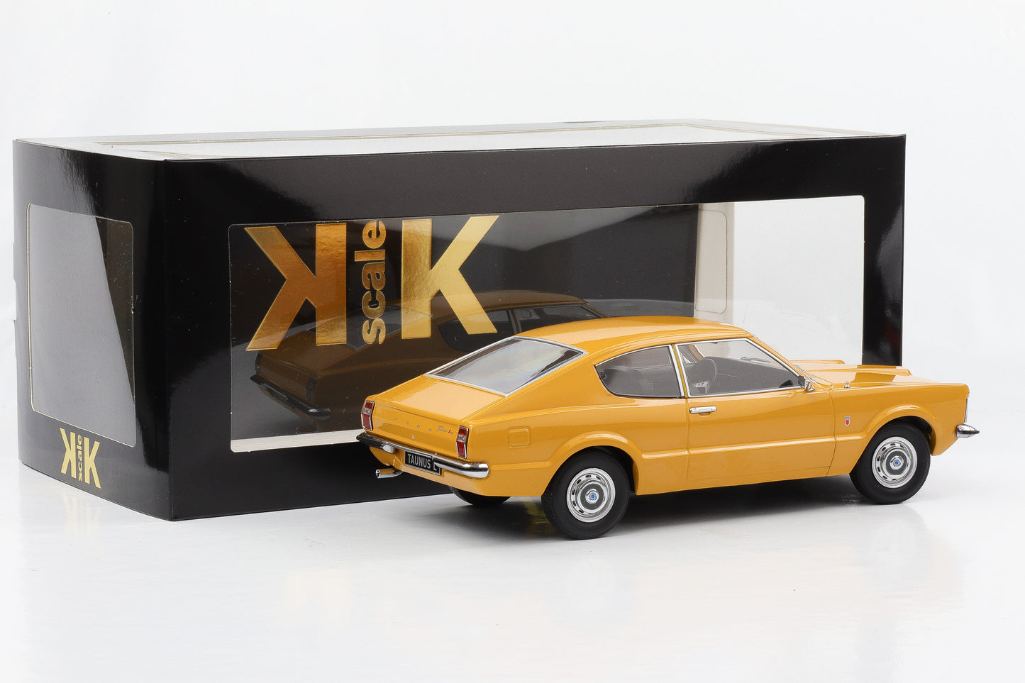 1:18 Ford Taunus L Coupe 1971 ocher 1:18 KK-Scale diecast KKDC181001