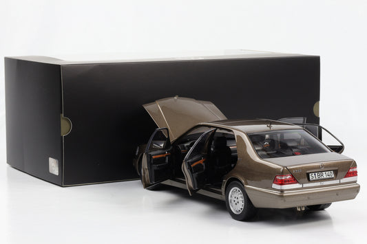 1:18 Mercedes-Benz S600 V140 1994 impala brown Norev Dealer