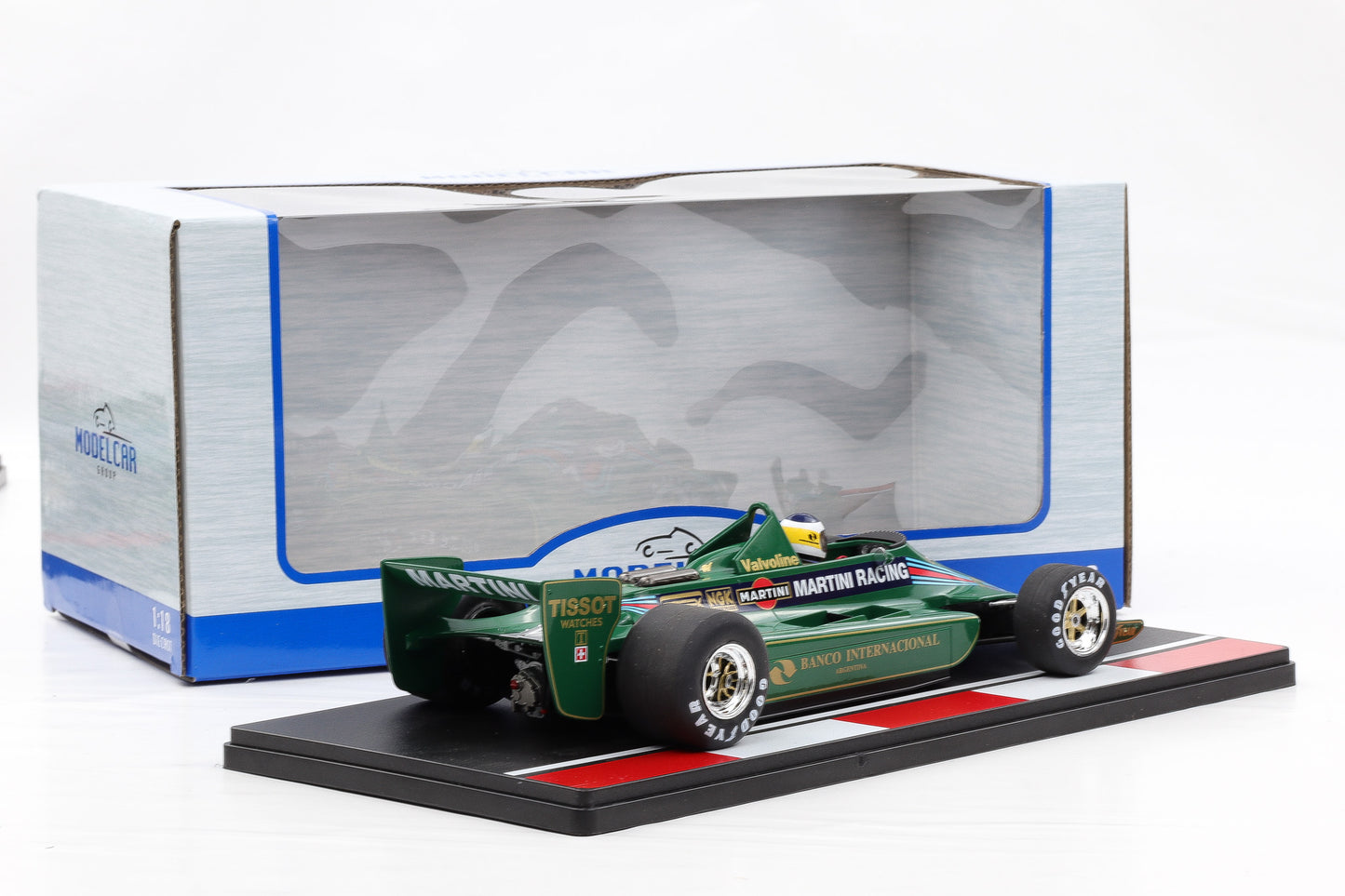 1:18 Lotus Ford 79 #2 Martini Reutemann Formel 1 GP Argentinien 1979 MCG