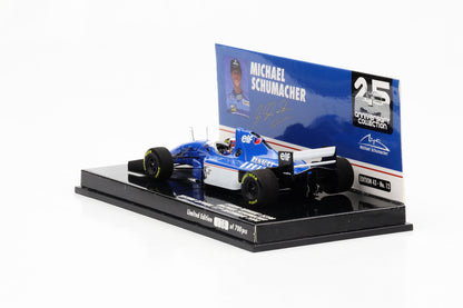 1:43 Minichamps Ligier Renault JS39B M. Schumacher Testing Estoril 12.12.1994 Formel 1