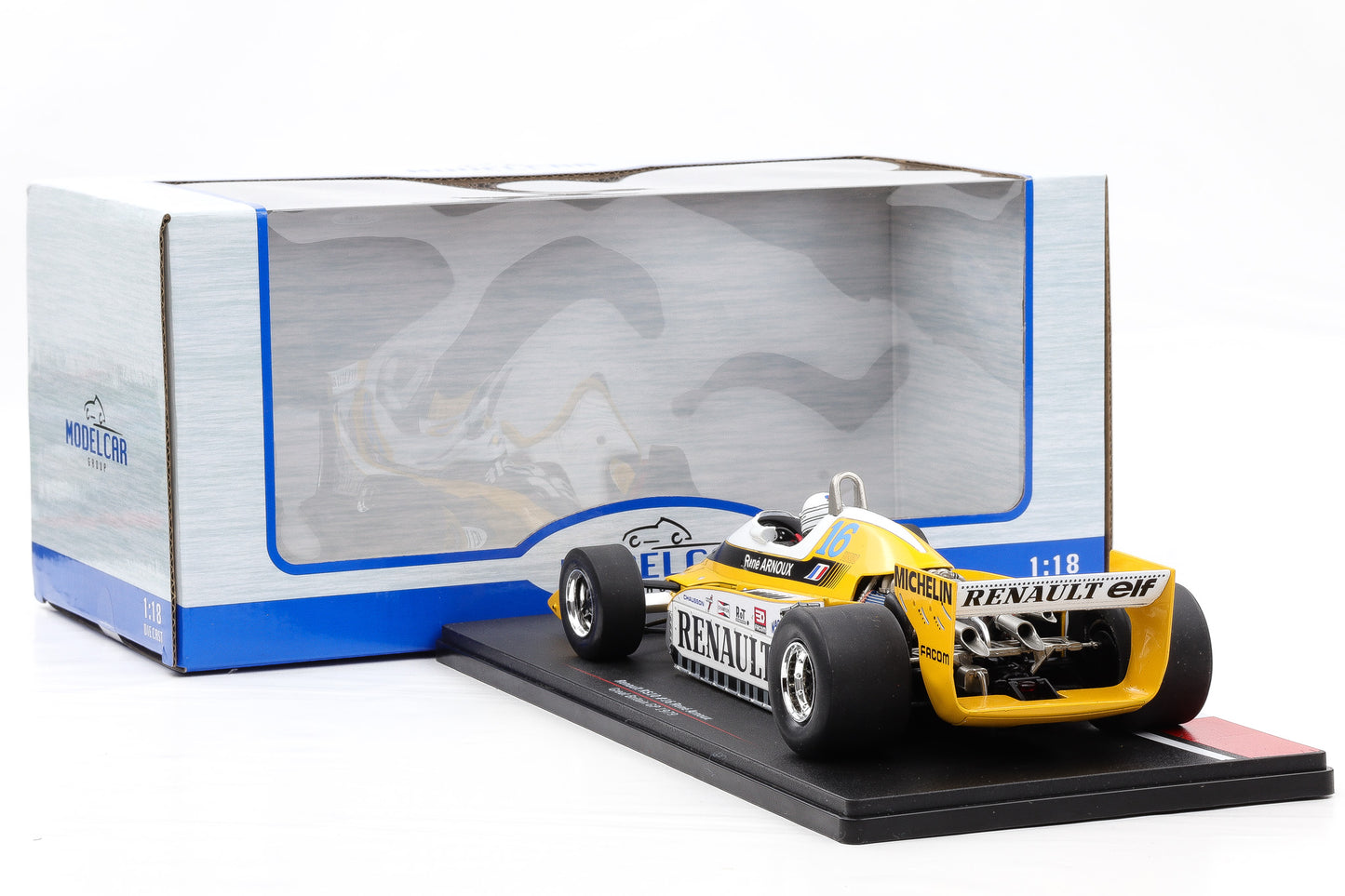 1:18 Renault RS10 #16 F1 R. Arnoux 2nd Great Britain GP Formula 1979 MCG