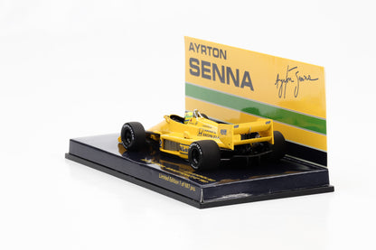 1:43 Minichamps Lotus Honda 99T Ayrton Senna #12 Winner Monaco GP 1987 Formel 1