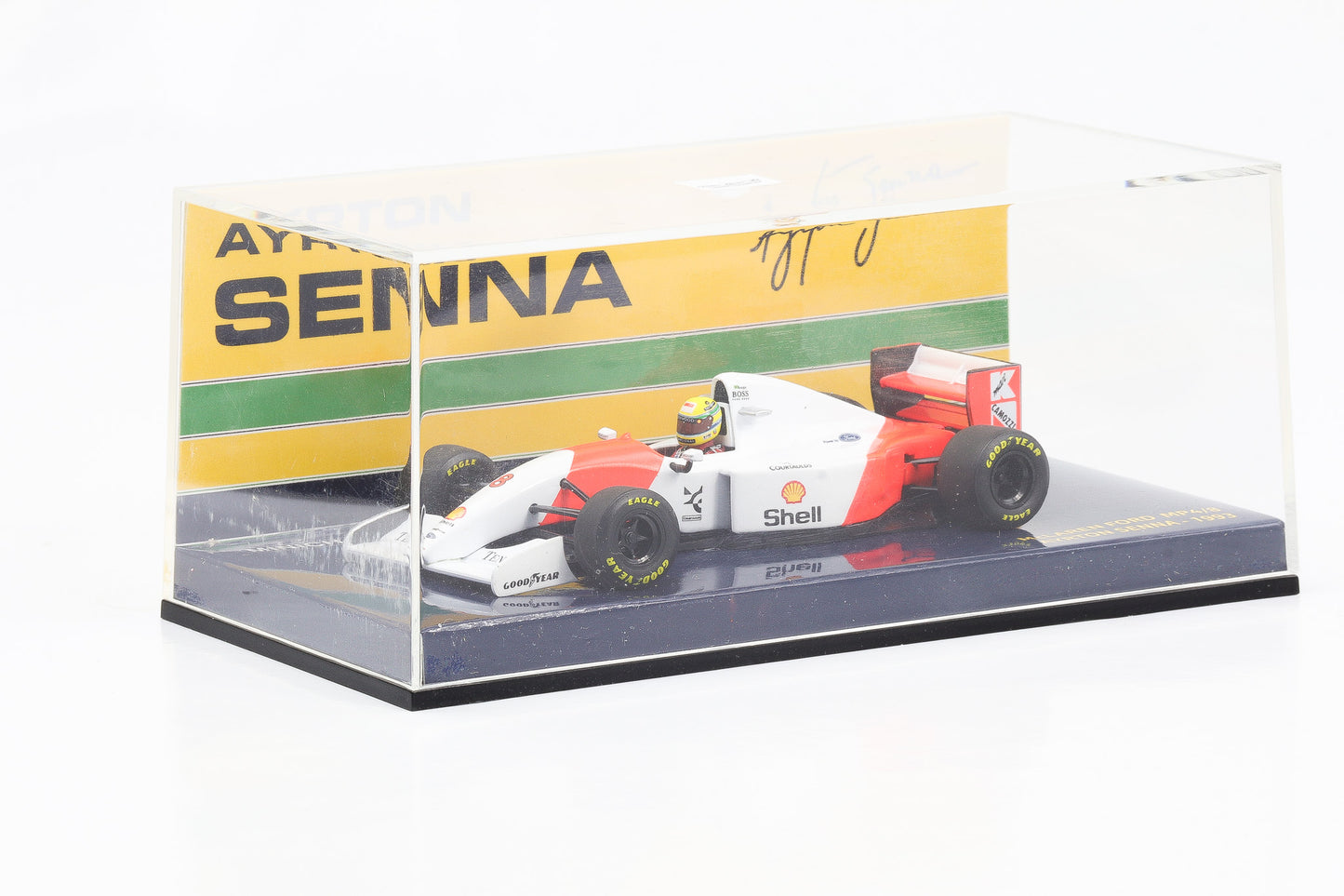 1:43 Minichamps McLaren Ford MP4-8 Ayrton Senna #8 Formel 1 1993