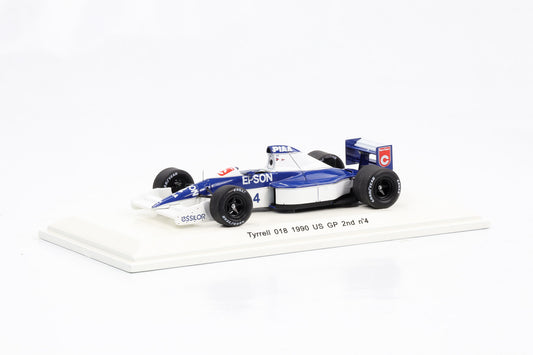 1:43 Spark Tyrrell 018 Jean Alesi #4 2nd US GP 1990 Formula 1