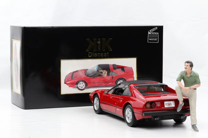 1:12 KK-Scale Ferrari 308 GTS QV 1982 rot TV Movie Magnum mit Figur