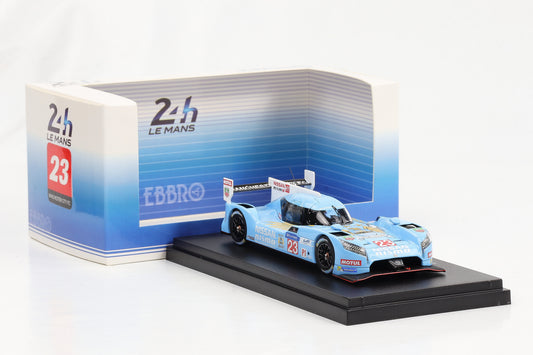 1:43 Ebbro Nissan GT-R LM 2015 Le Mans Nismo #23 Manchester City FC