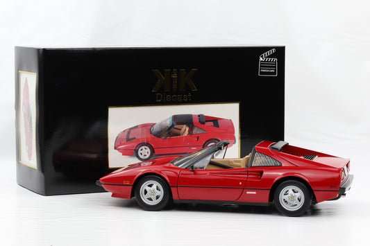 1:12 KK-Scale Ferrari 308 GTS QV US-Version 1982 TV-Serie Magnum rot / opening