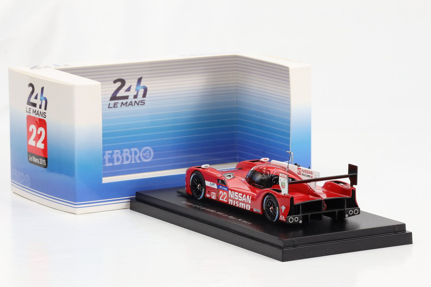 1:43 Ebbro Nissan GT-R LM Nismo #23 Le Mans 2015 Launch Version