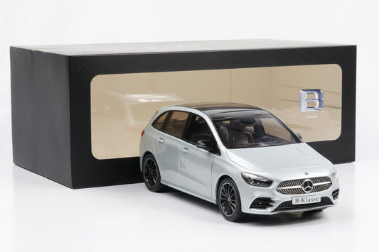 1:18 Z-Models Mercedes-Benz B-Klasse W247 2018 iridiumsilber Dealer