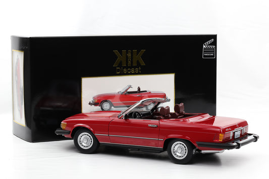 1:12 KK-Scale Mercedes-Benz 450 SL R107 US-Version 1979 TV-Serie Dallas rot