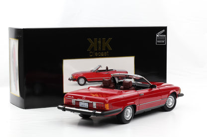 1:12 KK-Scale Mercedes-Benz 450 SL R107 US-Version 1979 TV-Serie Dallas rot