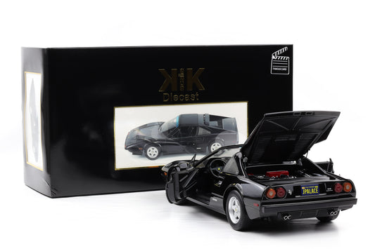 1:12 KK-Scale Ferrari 308 GTS QV US 1982 schwarz Movie "Against all Odds"