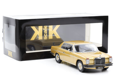 1:18 Mercedes-Benz 280C/8 Coupe W114 1969 metallic gold KK-Scale diecast