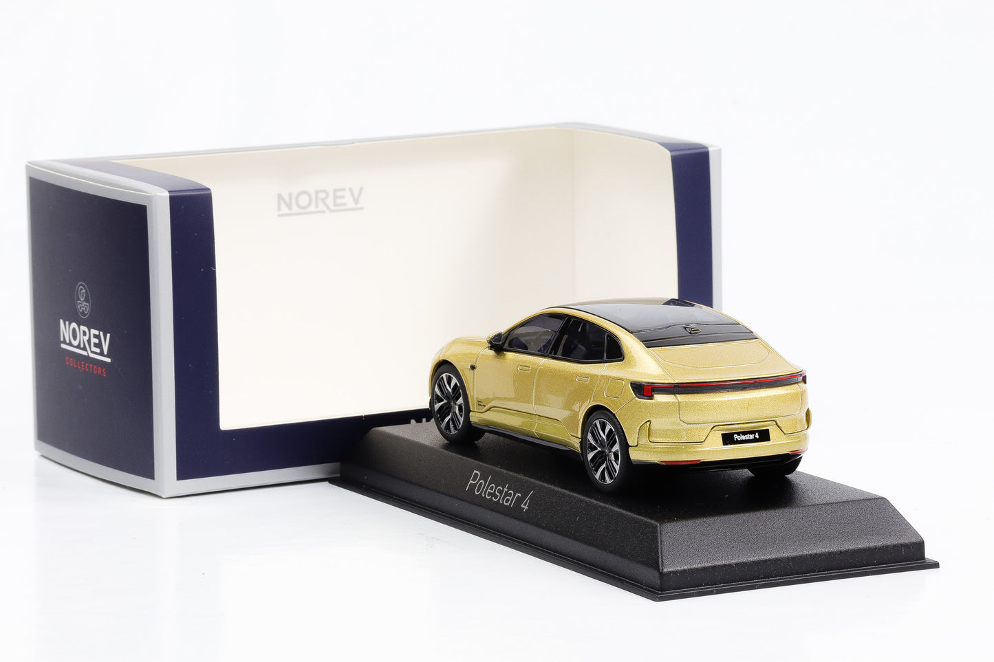 1:43 Polestar 2 2024 meia-noite Norev