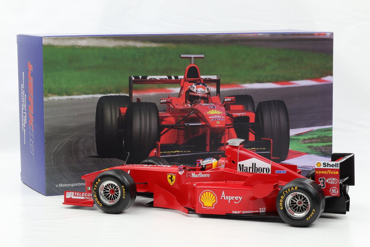 1:12 WERK83 Ferrari F1 F300 #3 Sieger Monza Italian GP F1 Schumacher 1998