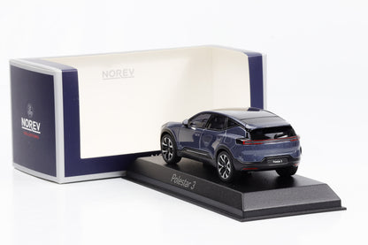 1:43 Polestar 3 2024 Midnight Norev 873011 diecast