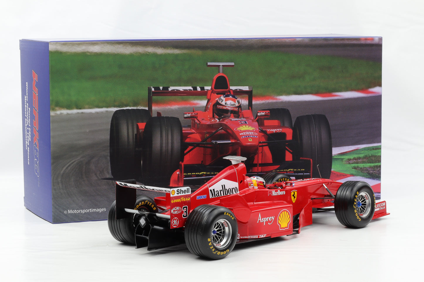 1:12 WERK83 Ferrari F1 F300 #3 Sieger Monza Italian GP F1 Schumacher 1998