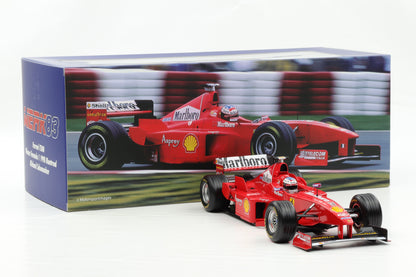 1:18 Werk83 Ferrari F 300 Schumacher F1 Winner GP Kanada Montreal 1998 + Vitrine