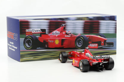 1:18 Werk83 Ferrari F 300 Schumacher F1 Winner GP Kanada Montreal 1998 + Vitrine