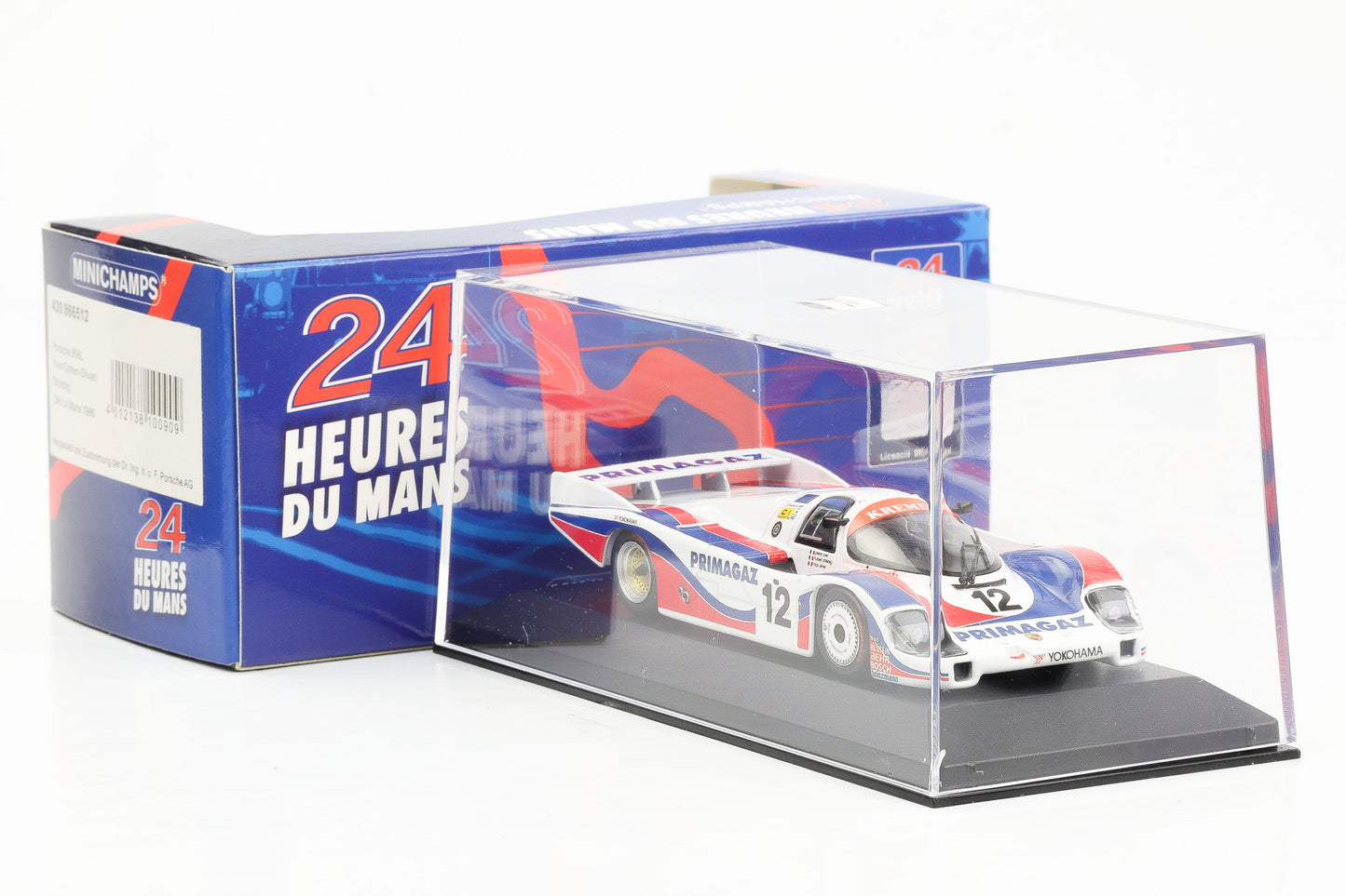 1:43 Minichamps Porsche 956L 24h Le Mans 1986 P.Yver, M. Cohen-Olivar, H. Striebig