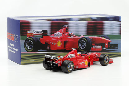 1:18 Werk83 Ferrari F 300 Schumacher F1 Winner GP Kanada Montreal 1998 + Vitrine