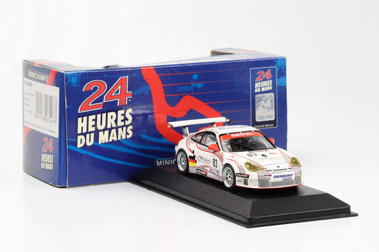 1:43 Minichamps Porsche 911 GT3 RSR 24h Le Mans 2006 L. Nielsen P. Ehret D. Farnbacher