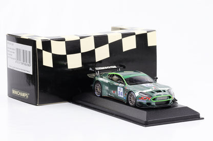 1:43 Minichamps Aston Martin DBRS9 FIA GT3 Race Spa-Francochamps 2006 Groppi Seiler