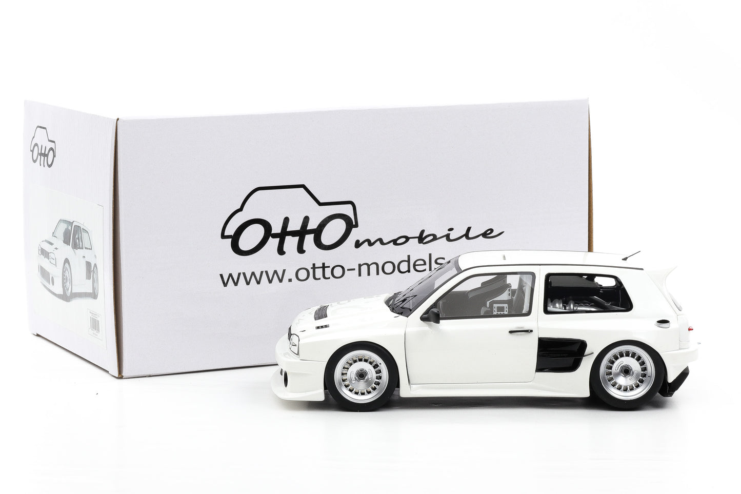 1:18 OTTOmobile VW Volkswagen VW Golf 3 III Khyzyl Saleem 2024 white OT1110