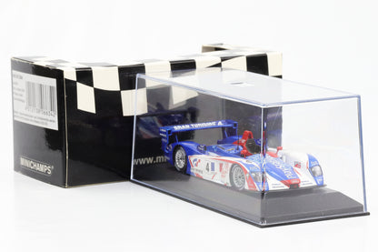 1:43 Minichamps Audi R8 24h Le Mans 2005 4th place Ortelli Gounon Montagny