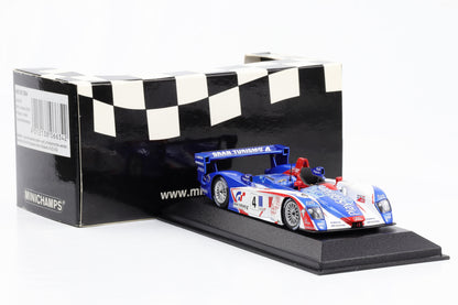 1:43 Minichamps Audi R8 24h Le Mans 2005 4th place Ortelli Gounon Montagny