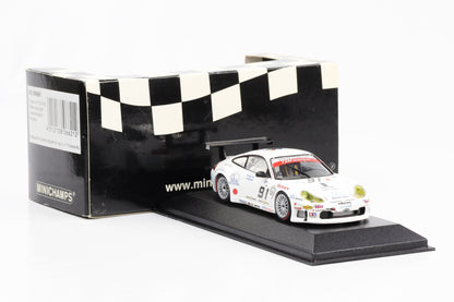 1:43 Minichamps Porsche 911 GT3 RS 1000km Spa-Francorchamps 2005 Jones Yamagishi Pompidou # 91