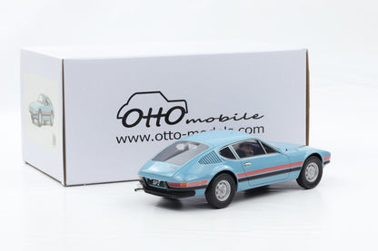 1:18 OTTOmobile VW SP2 Brasil 1972 Basiss VW 1600 (Typ 3) Sportcoupe + Vitrine