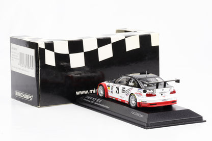 1:43 Minichamps BMW M3 GTR 24h Daytona 2004 Said Auberlen Marks Hand #21