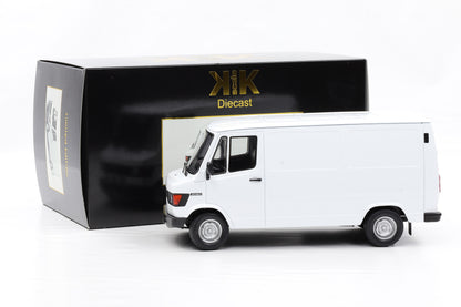 1:18 Mercedes-Benz 208 D Kastenwagen Transporter Kasten 1988 weiß KK-Scale