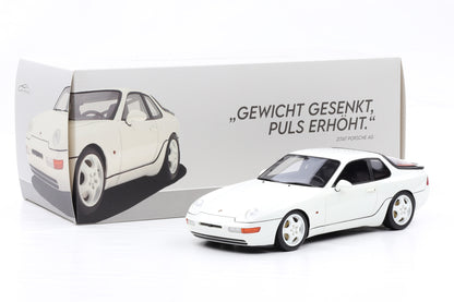1:18 Porsche 968 CS Clubsport 1993 Grandprix-weiß Resin CAR01825017