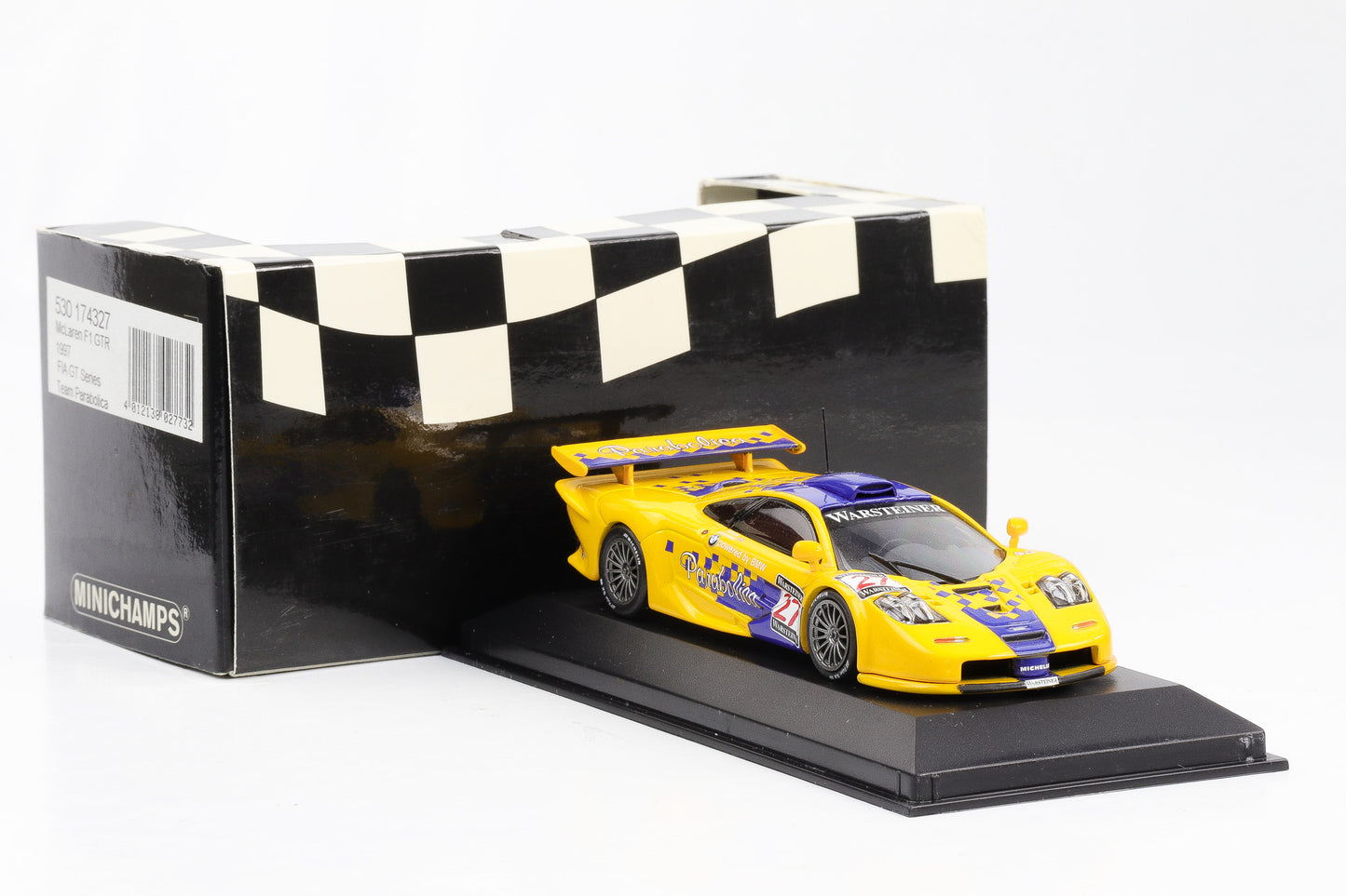 1:43 Minichamps McLaren F1 GTR FIA-GT Championship 1997 Team Parabolica Ayles Goodwin #27