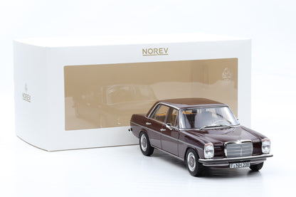 1:18 Norev Mercedes-Benz 200 /8 W115 dunkelrotbraun 1973 183778 limited