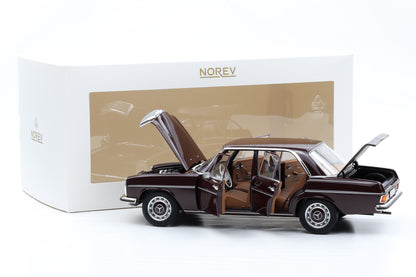 1:18 Norev Mercedes-Benz 200 /8 W115 dunkelrotbraun 1973 183778 limited