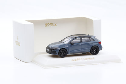 1:43 Norev Audi RS3 Sportback 2025 Kemora grey 930120