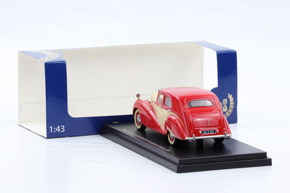 1:43 BOS Bentley MK Harold Radford Countryman Saloon red / beige 1951