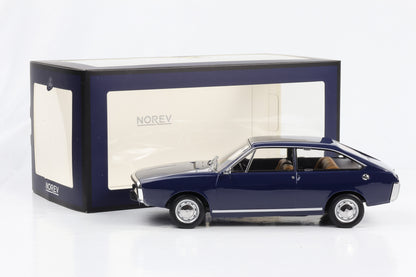 1:18 Citroen DS 21 Le Léman 1968 blu chiaro e scuro Norev